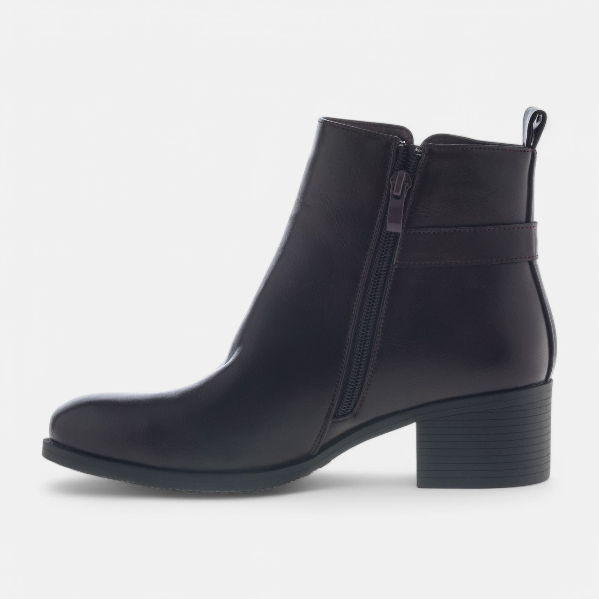 Bottines Femme bordeaux