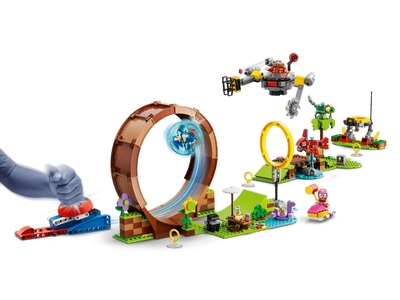 LEGO Sonics Green Hill Zone loopinguitdaging (76994)