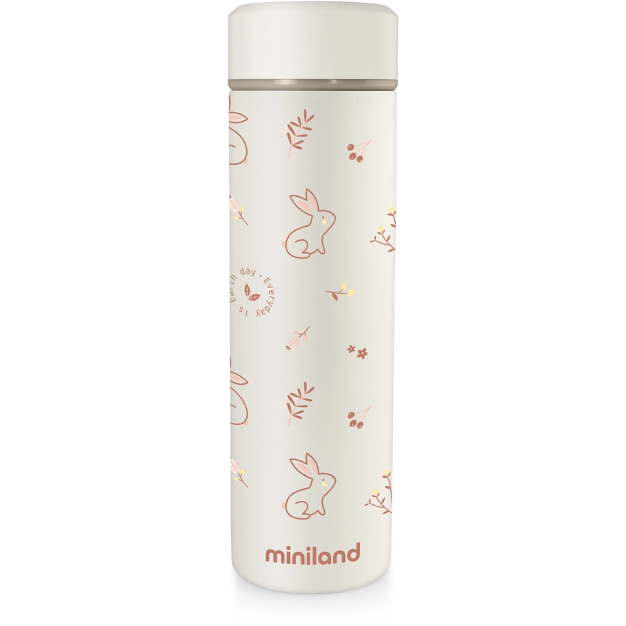 miniland natur Isolierflasche beigeorange 450 ml