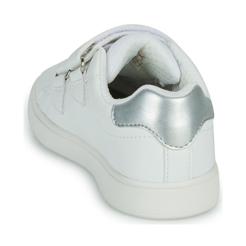 Geox - J ECLYPER GIRL - Blanc / Argenté