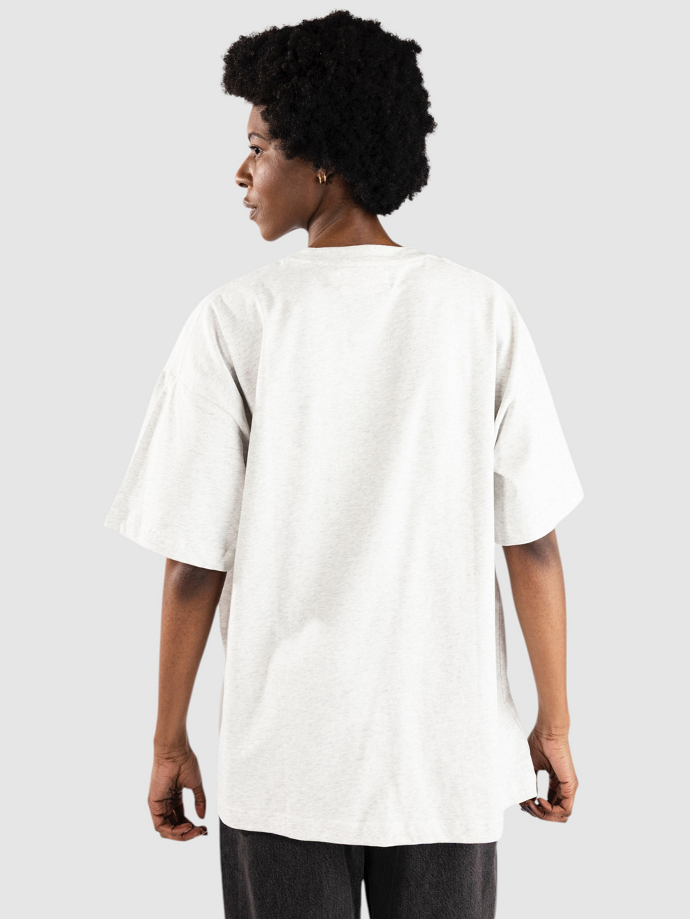 Another Cotton Lab Athletics Oversized T-Shirt ash grey