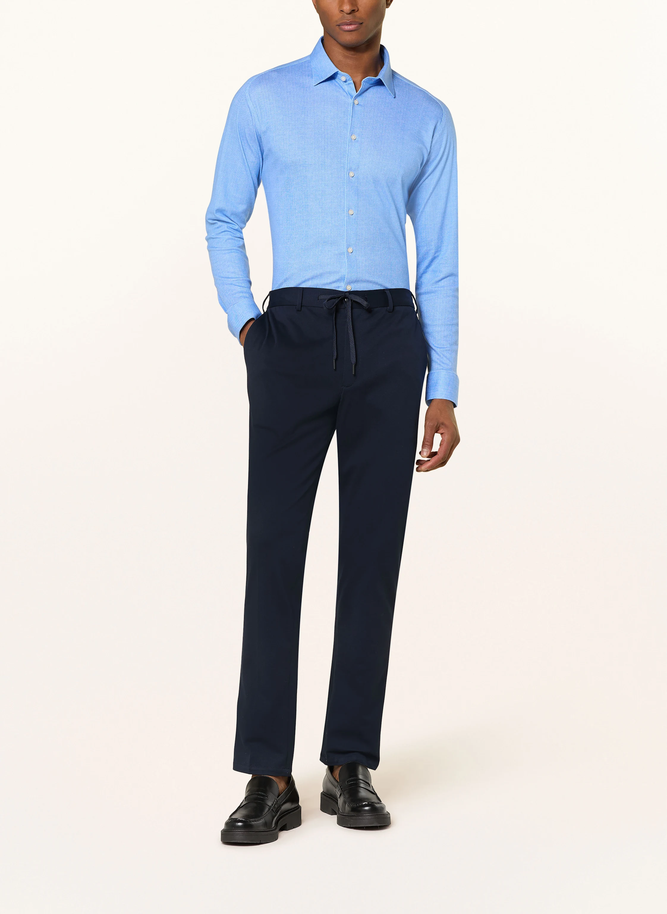 DESOTO Jerseyhemd Slim Fit