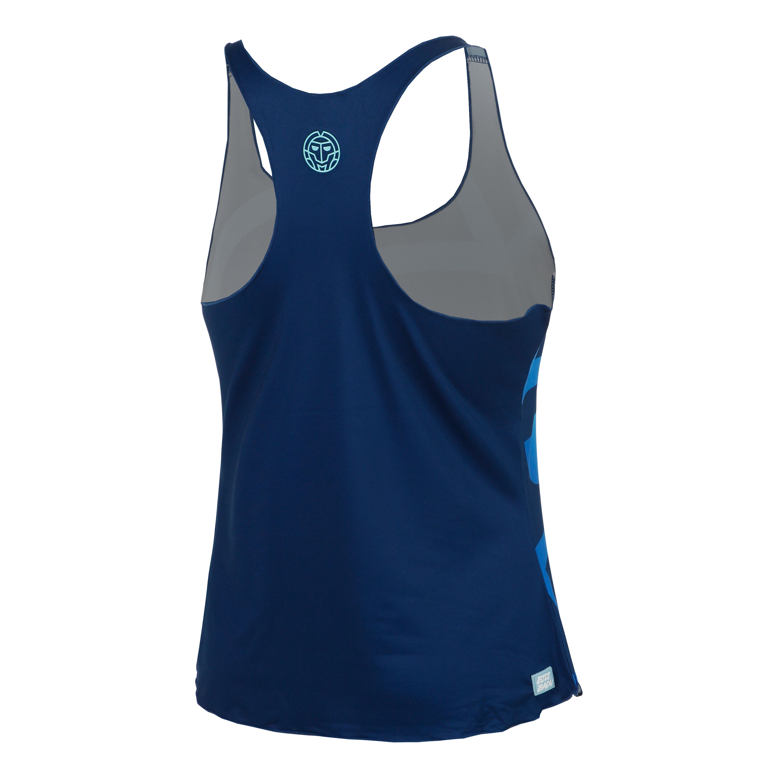 BIDI BADU Juwel Lifestyle Débardeur Tank Top Femmes - Bleu Foncé , Blanc