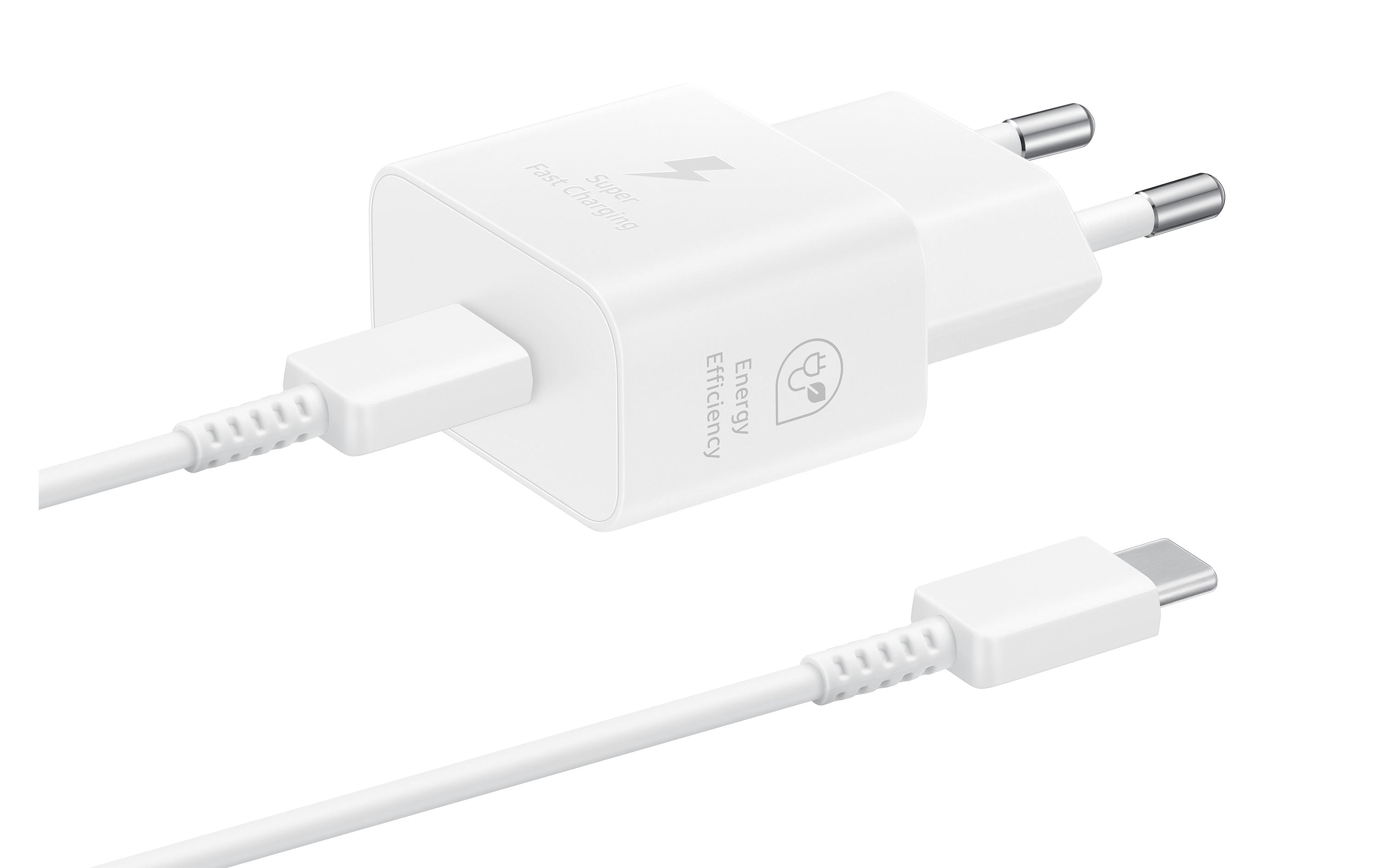 Schnellladeadapter 25 Watt EP-T2510X mit KabelKompakter USB-C-Ladeadapter mit bis zu 25 Watt Ladeleistung