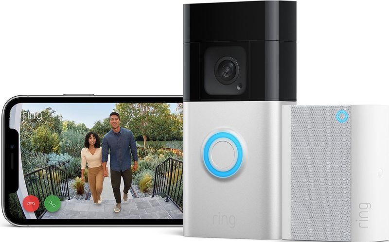 Ring - Video Doorbell Plus - Deurbel - Zwart - Batterij