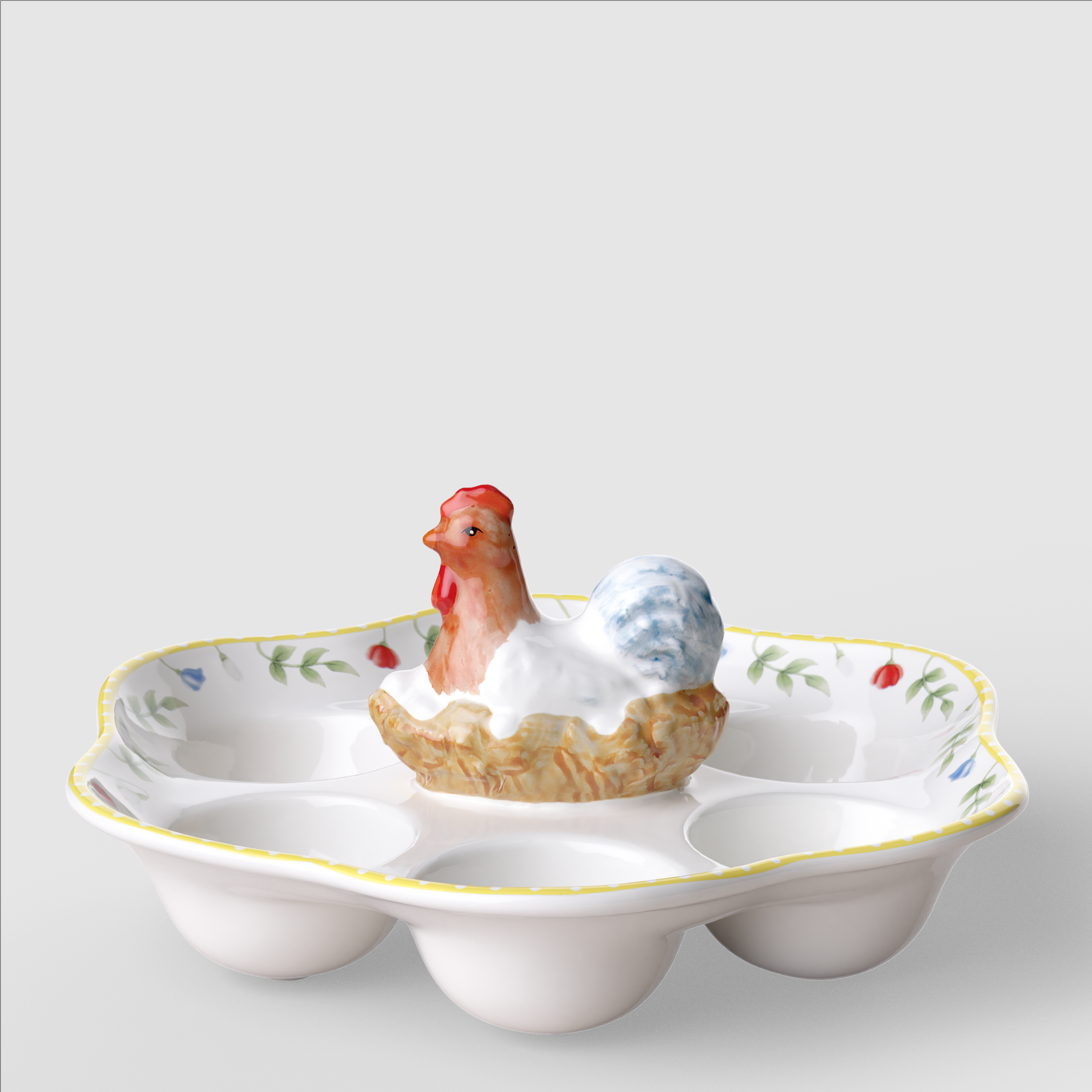 Spring Awakening Specialty plate Yellow, 7.9'', Premium Porcelain