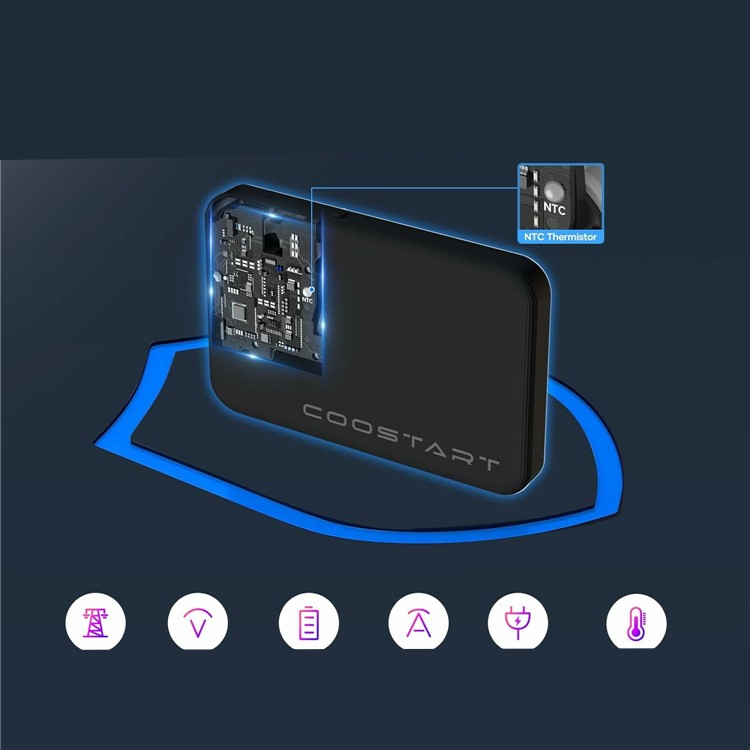 (15W) 5000mAh Magnetische MagSafe Powerbank USB C Power Delivery Ladegerät   Saugnapf Halterung - Schwarz