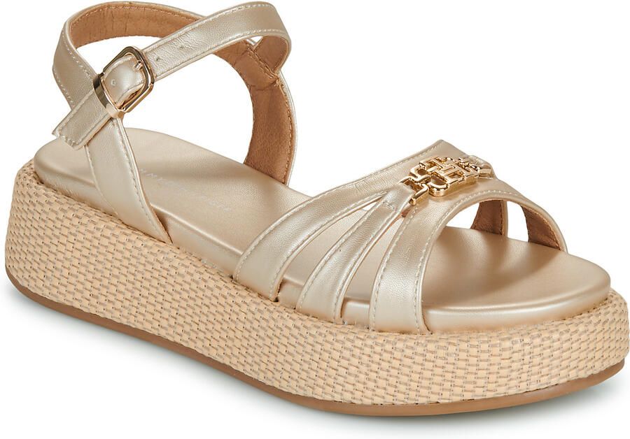 Tommy Hilfiger sandalen champagne platinum