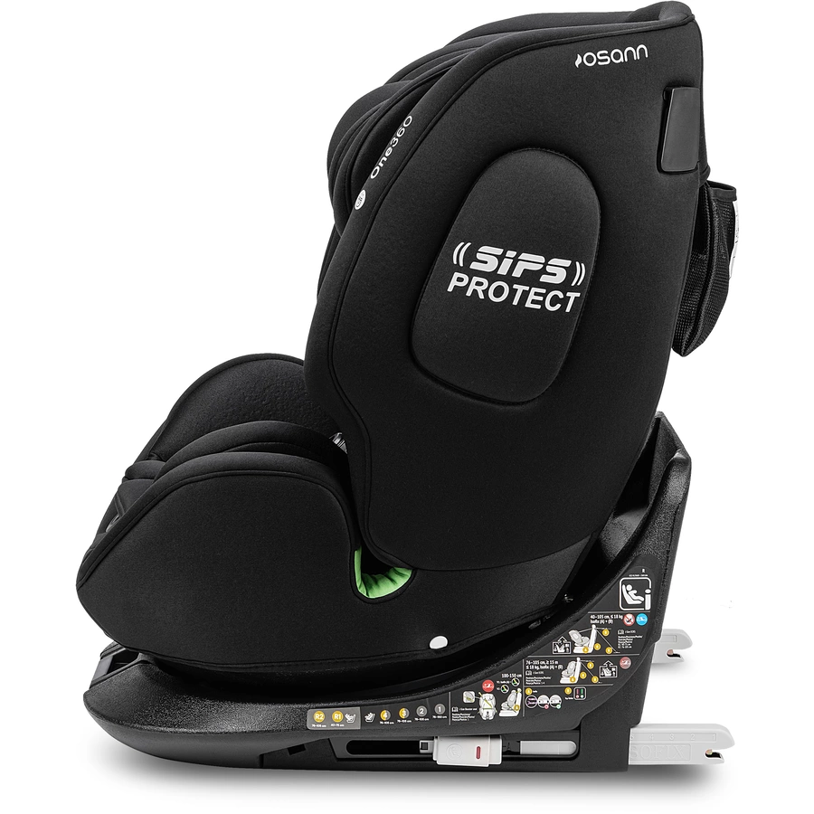 osann Autokindersitz One360 iSize All Black