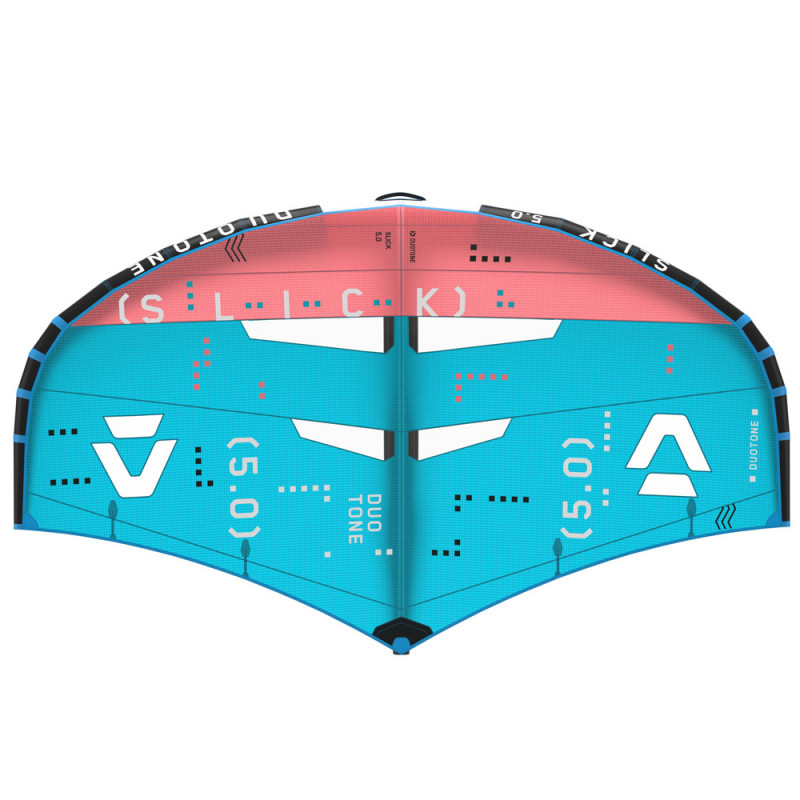 AILE DE WINGSURF DUOTONE SLICK 2024 TURQUOISE/CORAL