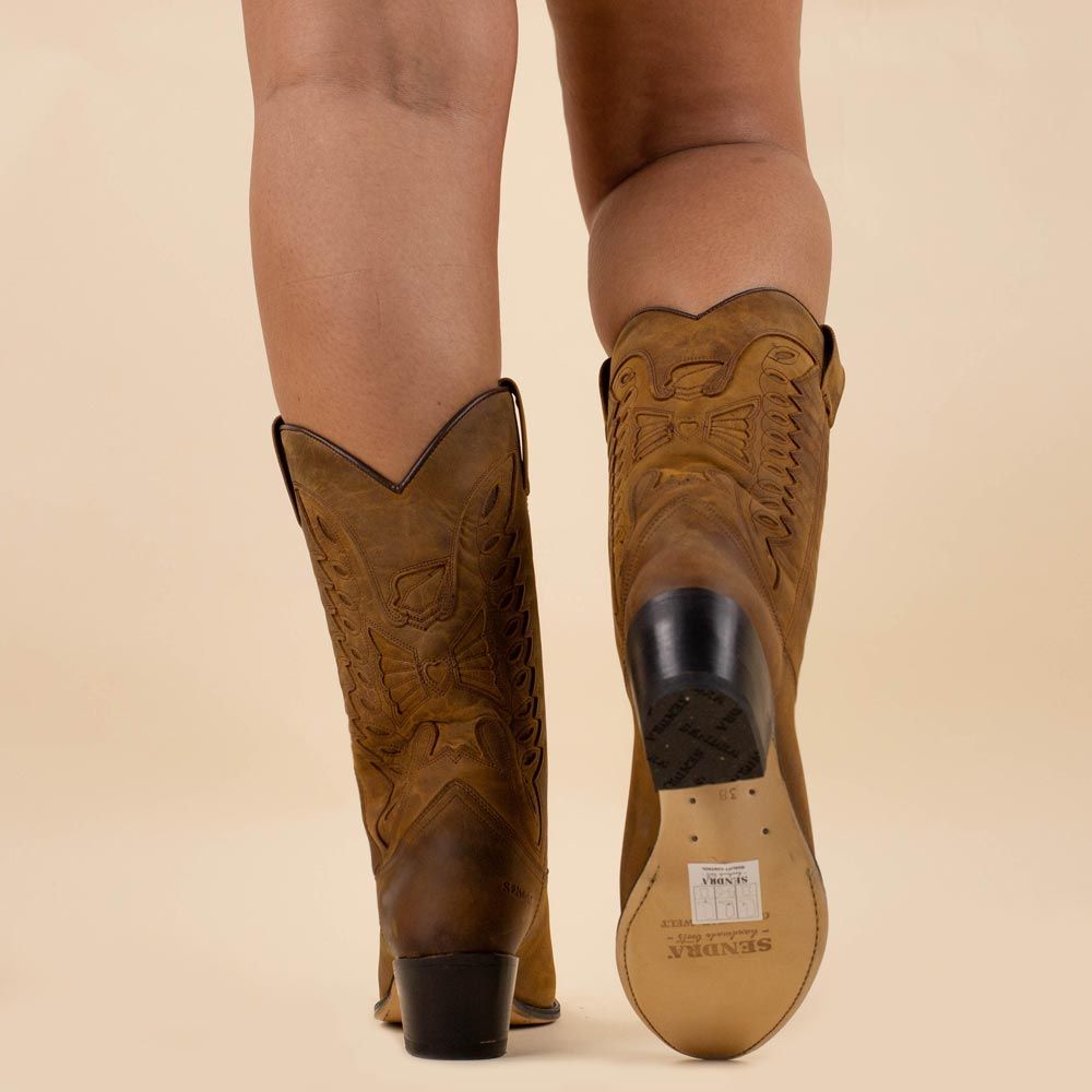 Sendra cowboyboots 18492 Cognac