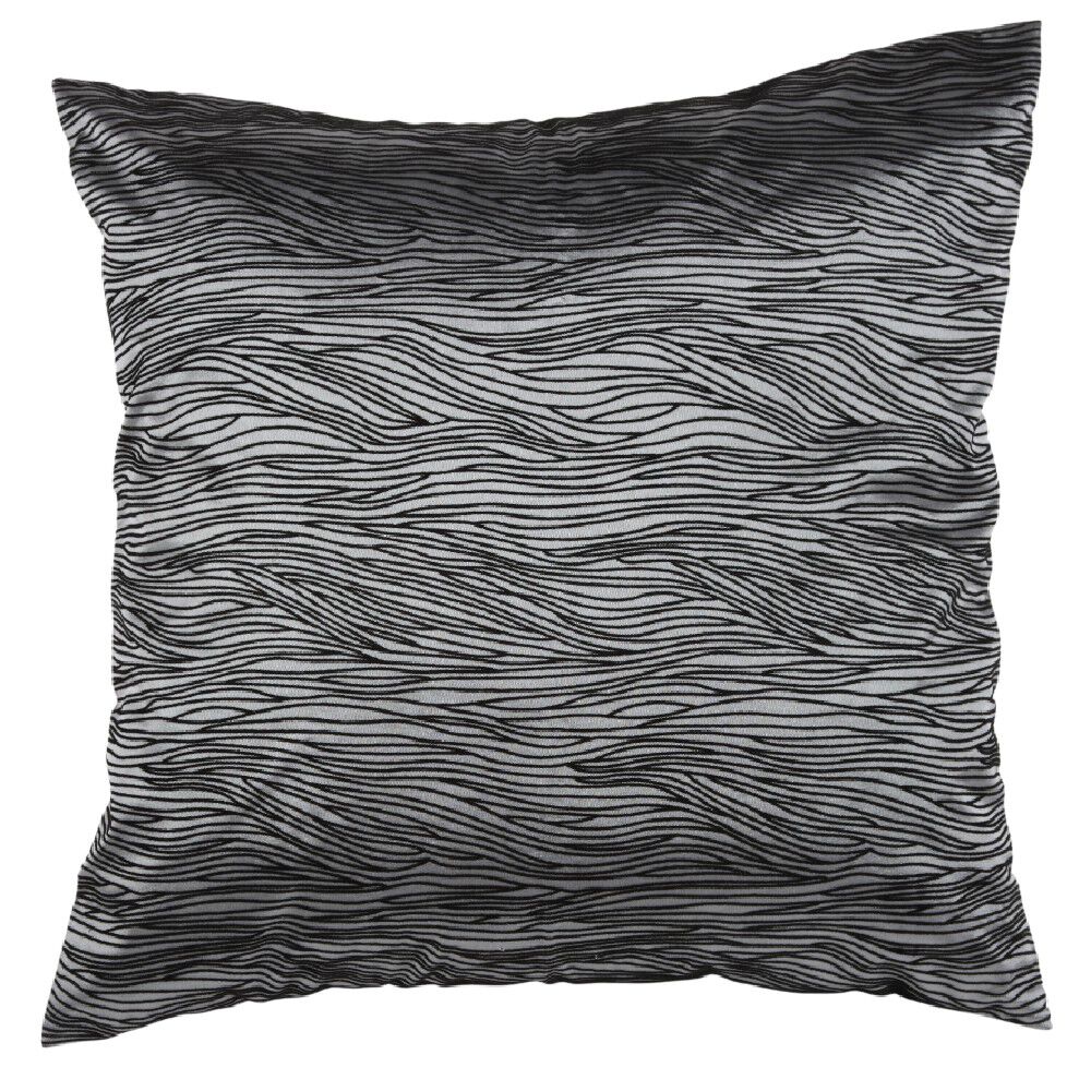 Housse de coussin effet satiné