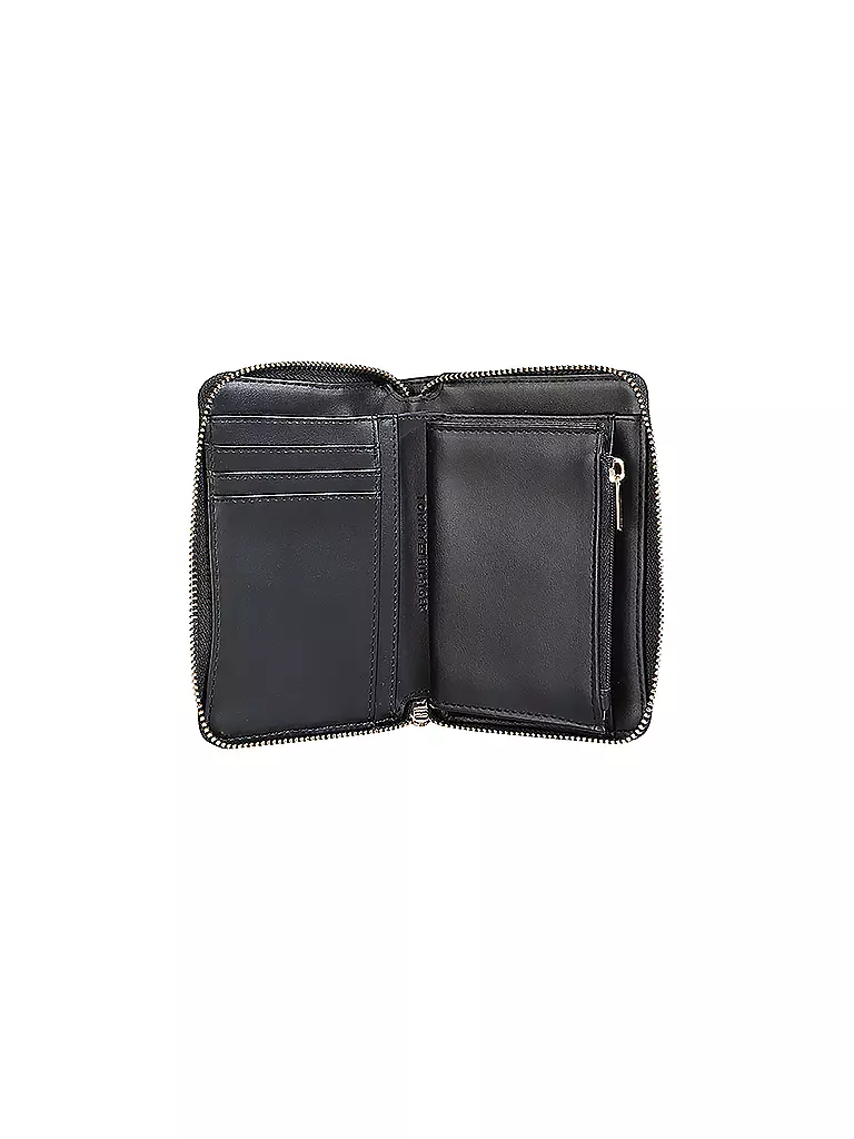 TOMMY HILFIGER Geldbörse TH JACQUARD  schwarz