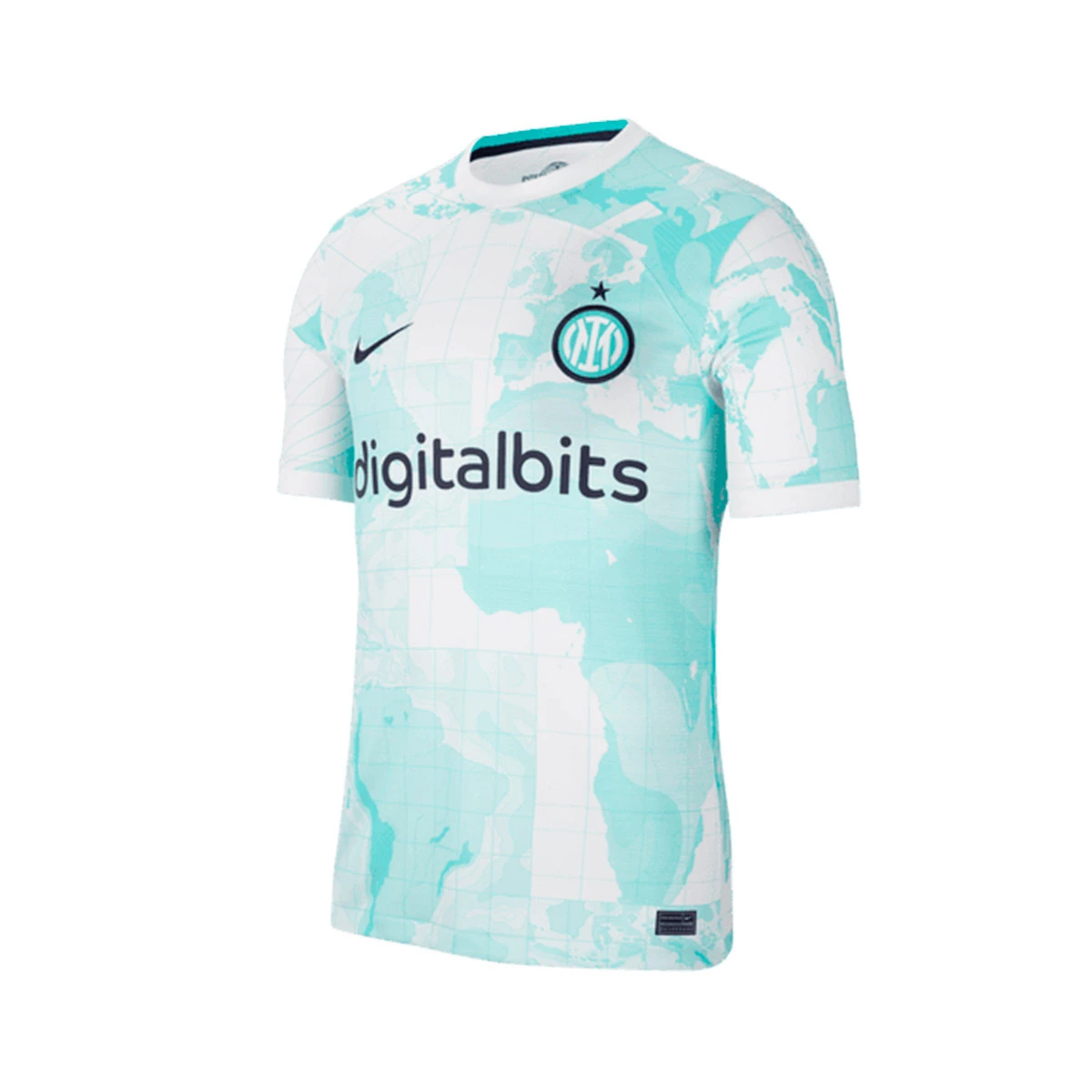T-Shirt Nike FC Inter de Milão Segundo equipamento Stadium 2022-2023 Criança