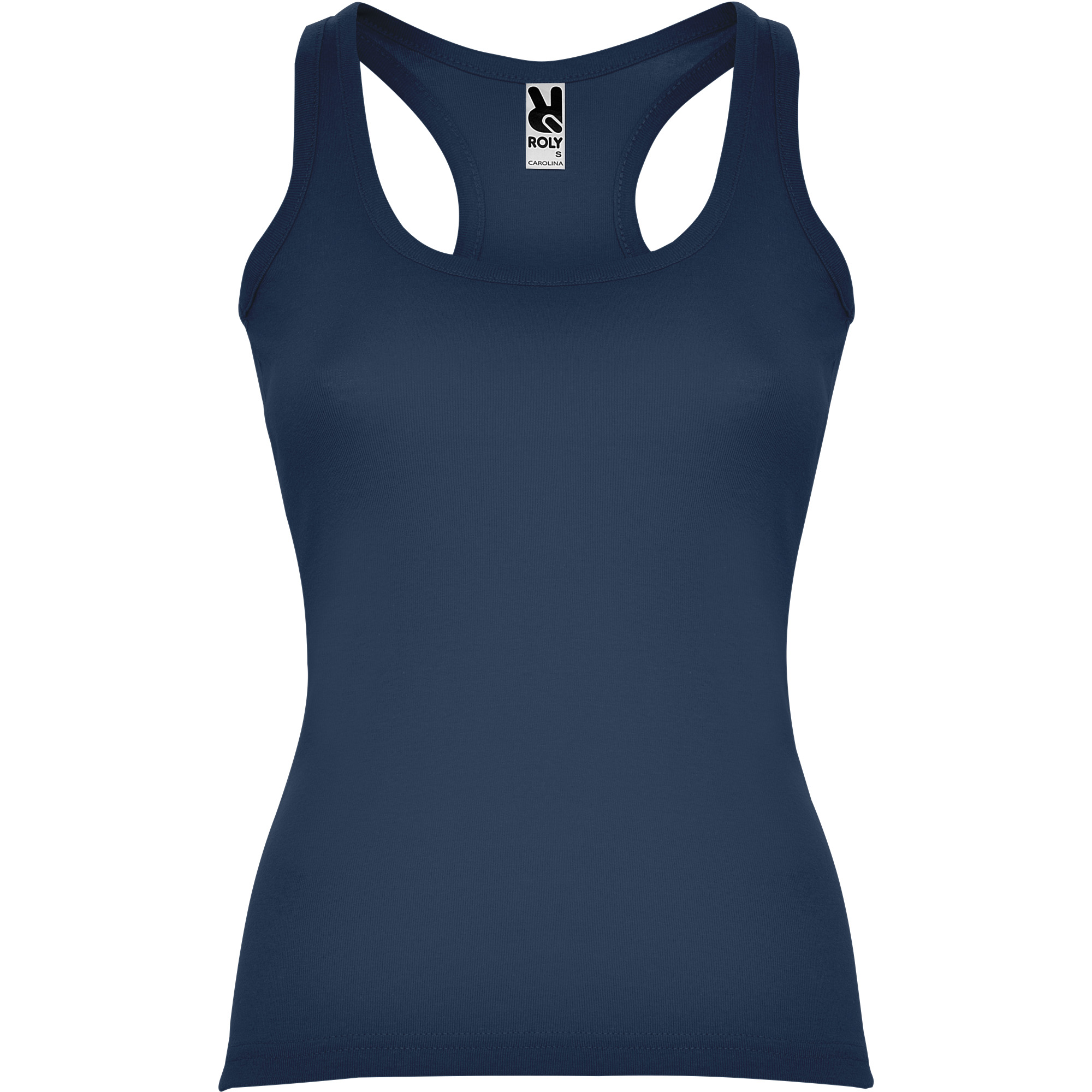 Roly CA6517 - CAROLINA T-shirt coupe près du corps avec encolure et emmanchure liserés