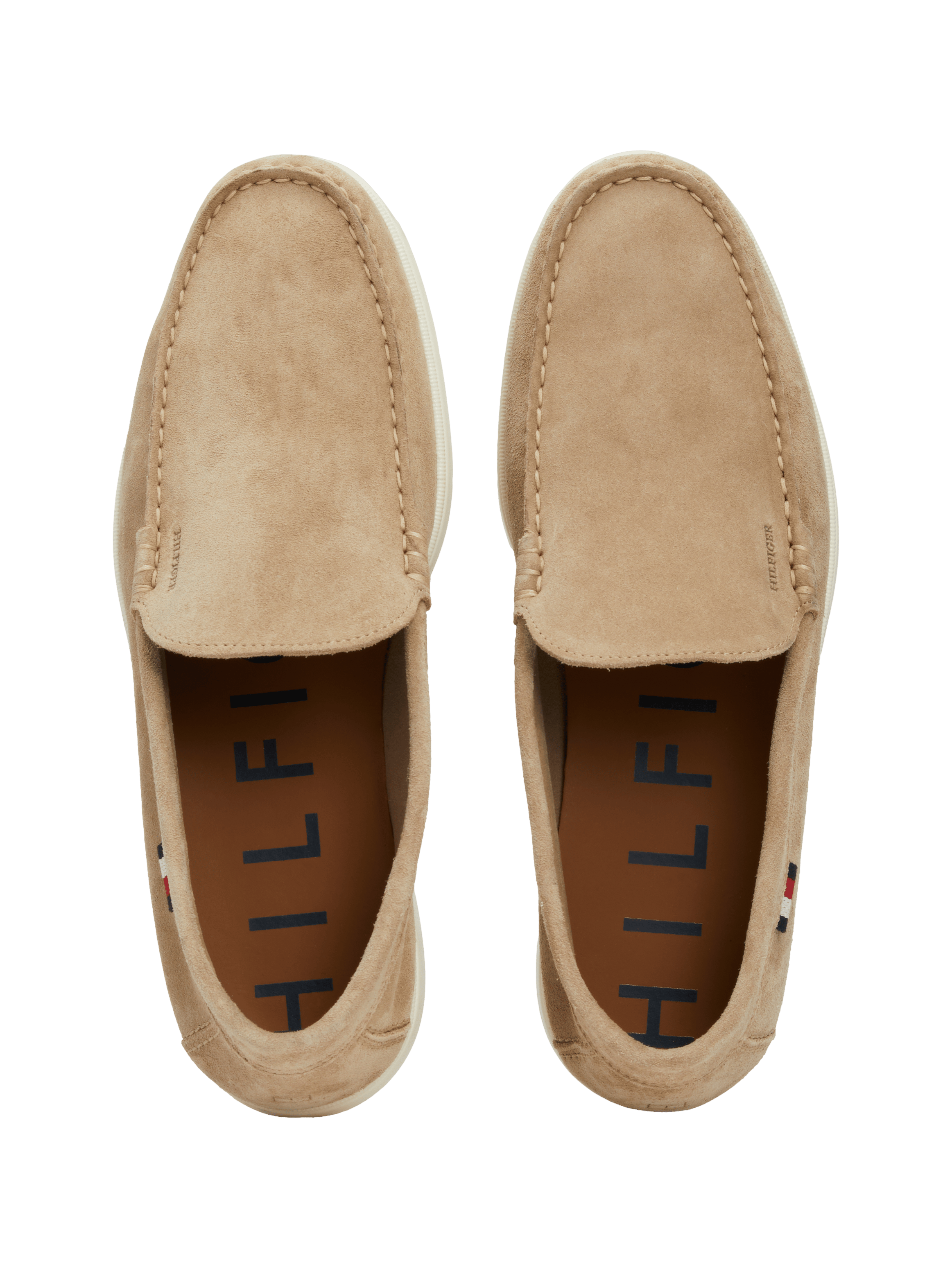 Mocassins en cuir | Beige