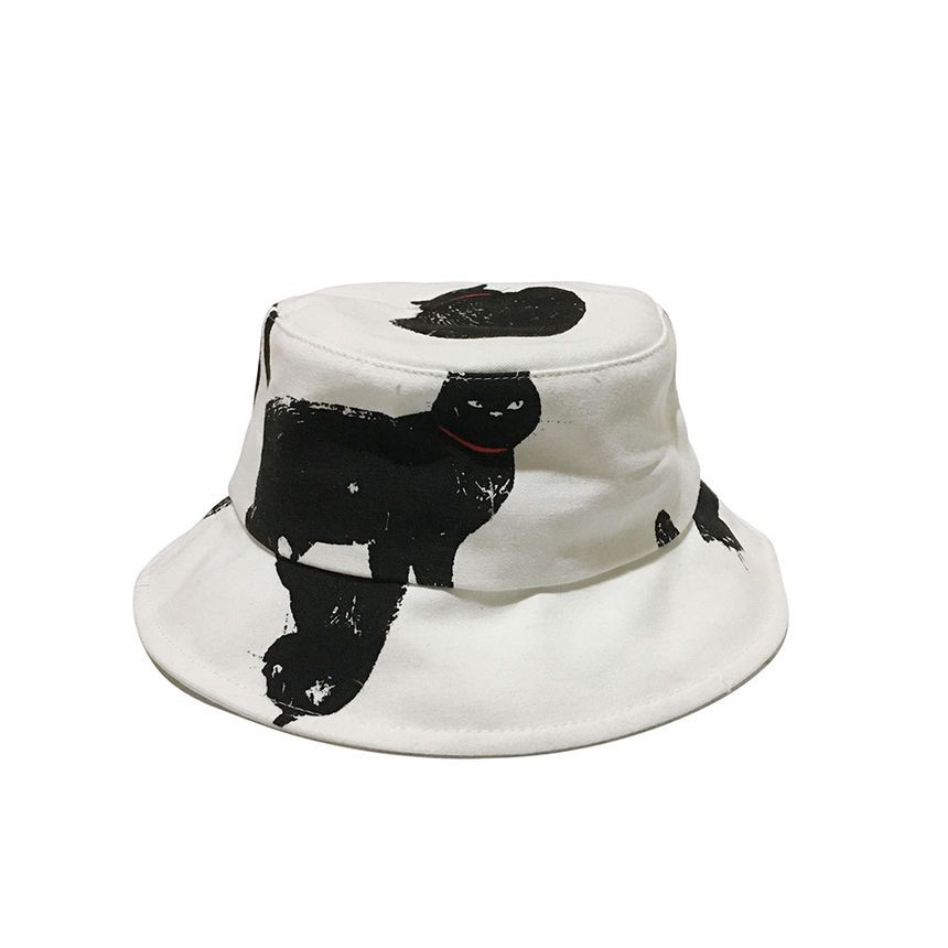 Heloi - Emmerhoed met kattenprint