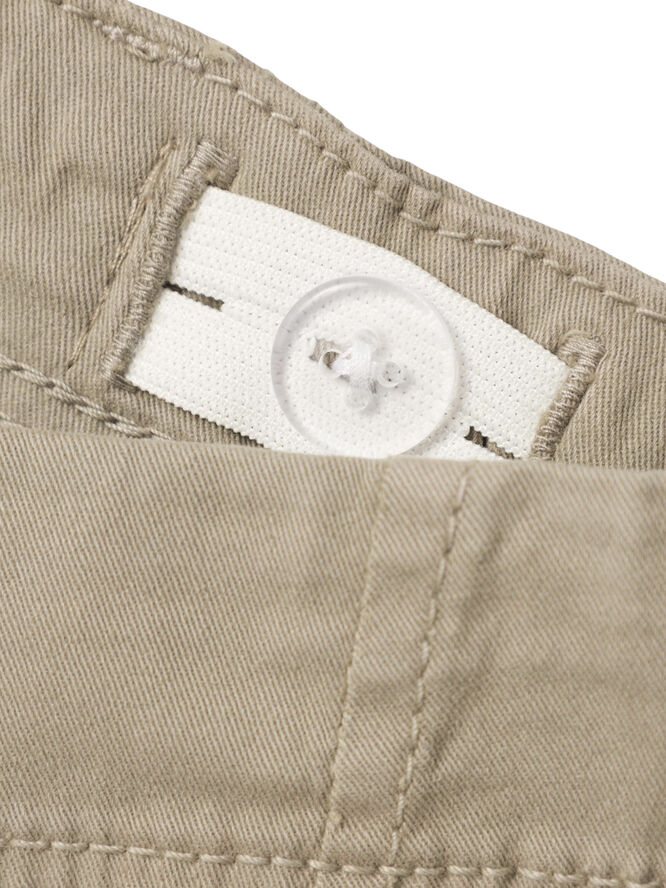 Name It NKMRYAN CARGO R TWI PANT 2222-BA NO Elephant skin