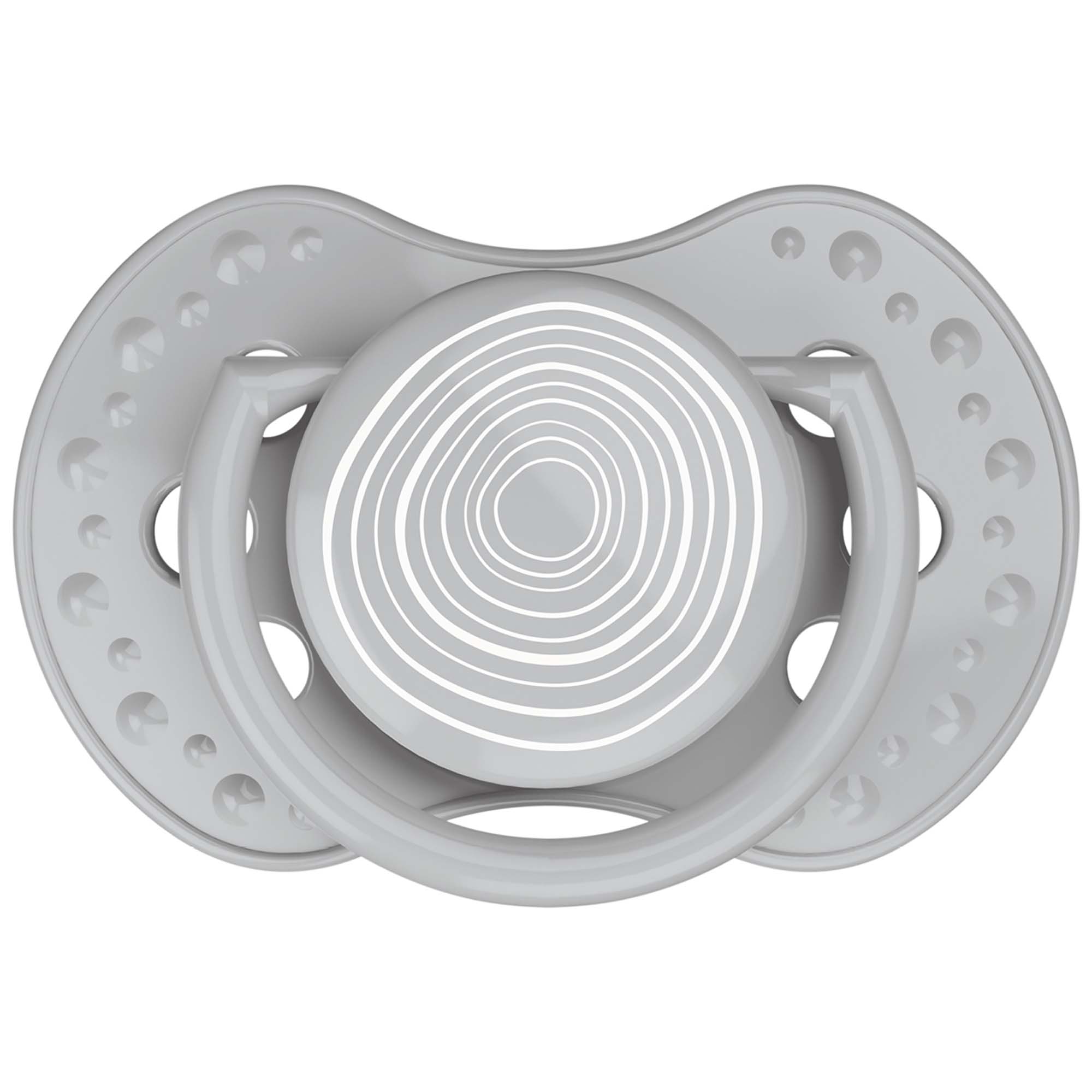 Difrax Lovi Fopspeen 6-18M Harmony grijs