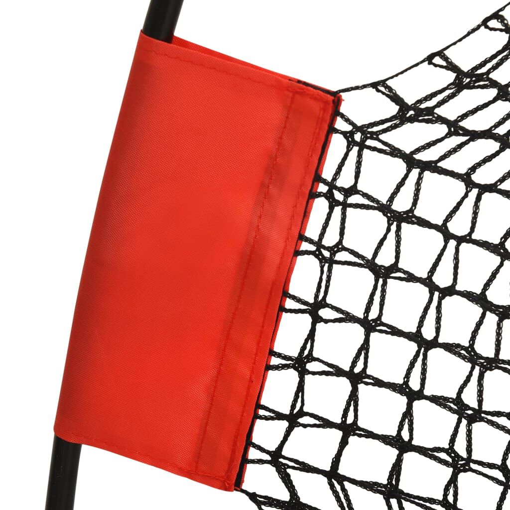 vidaXL Golf oefennet 356x92,5x215 cm metaal