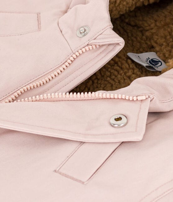 Parka doublée sherpa bébé