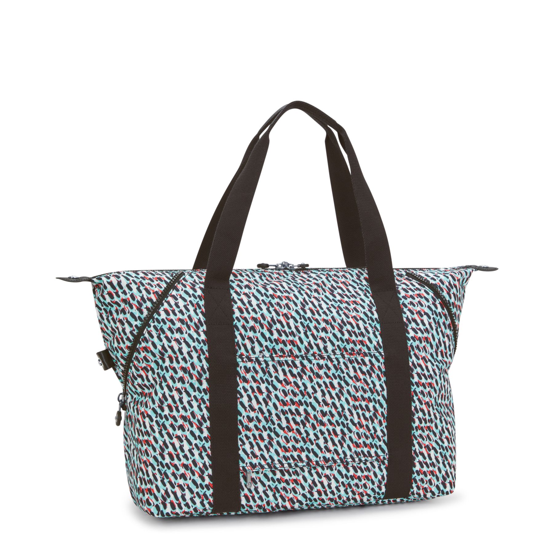 ART M Sac fourre-tout multi-usage taille moyenne avec manchon pour valise - Abstract Print
