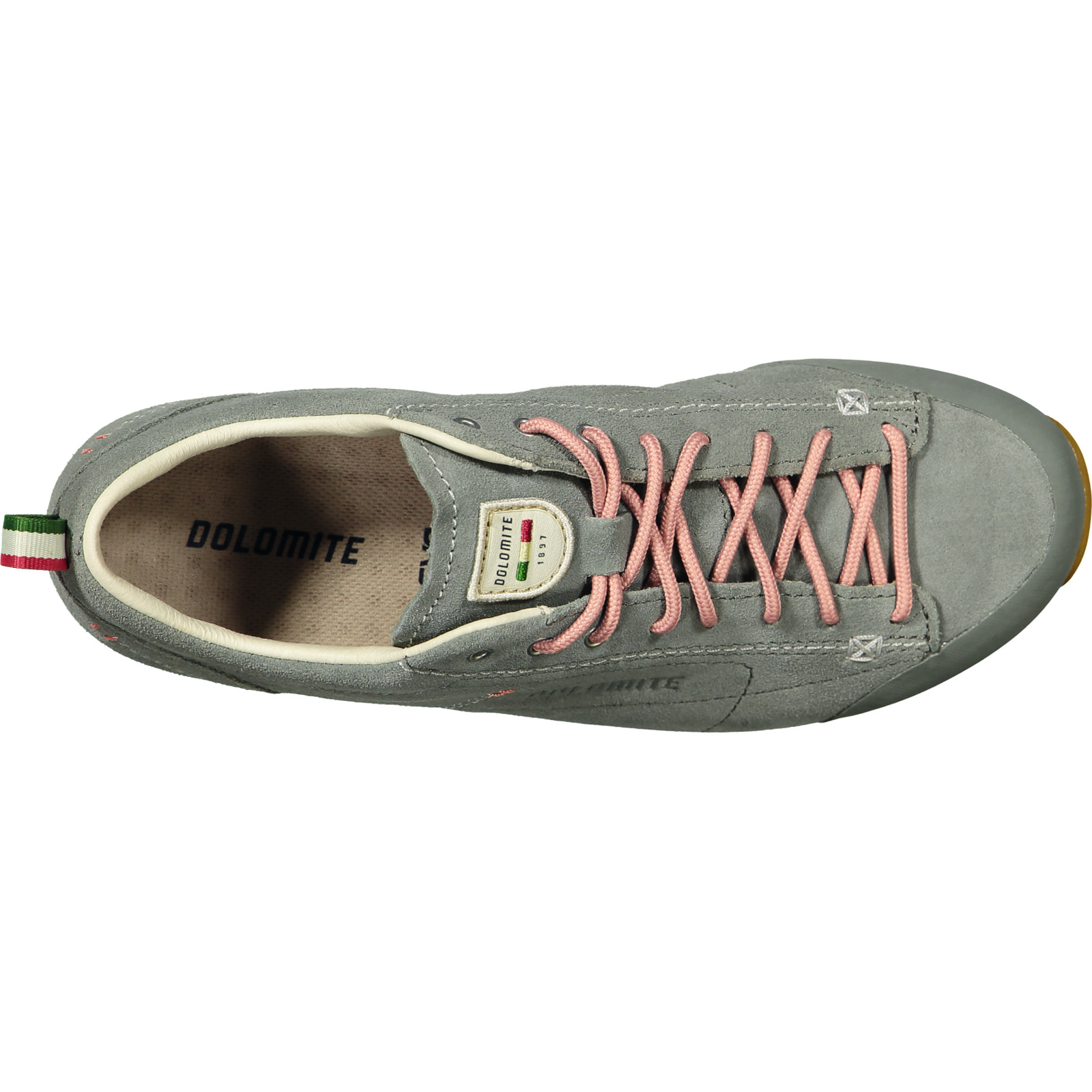 Dolomite Damen-Freizeitschuh 54 Low Evo hellgrau, 36 2/3