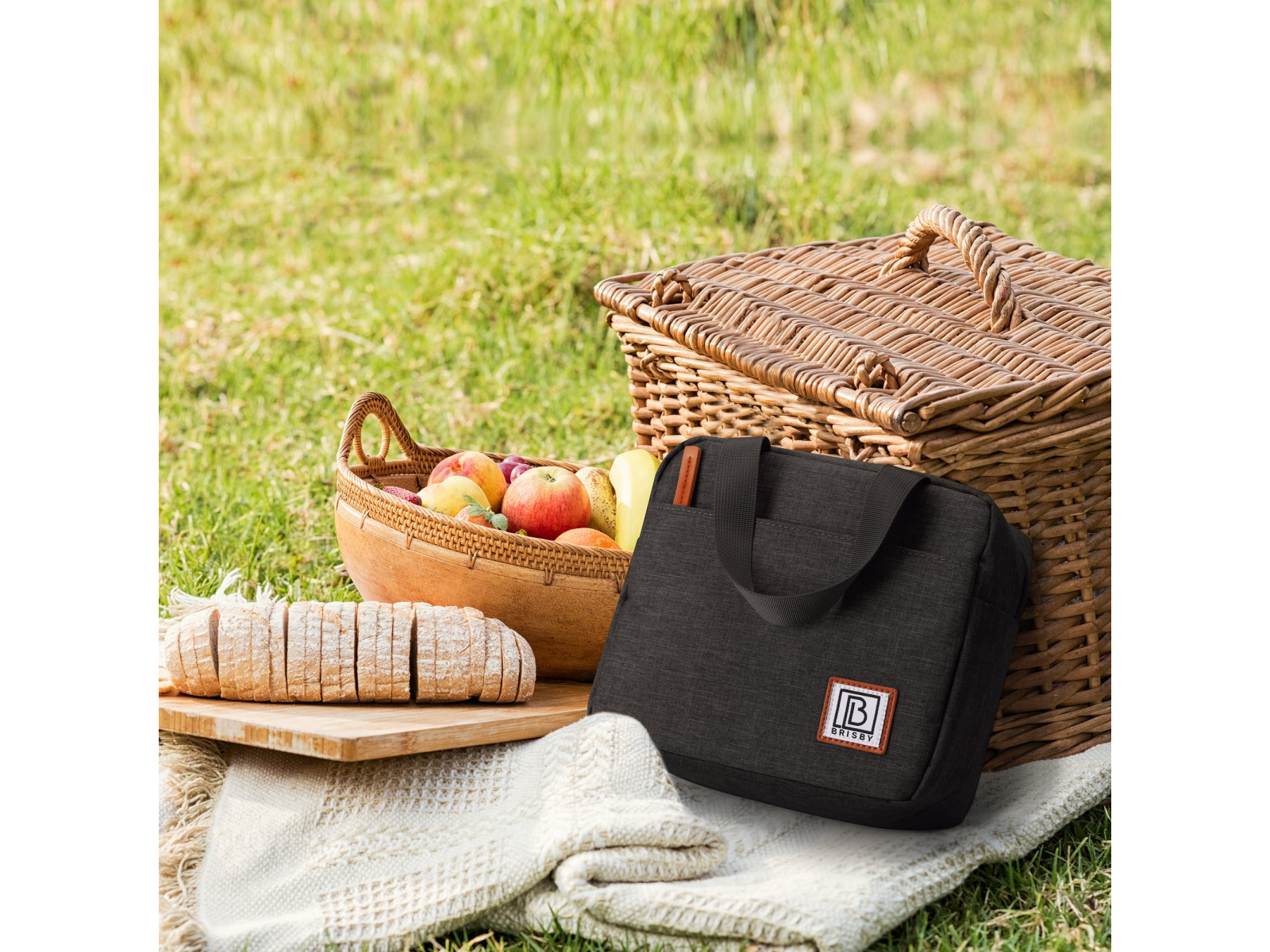 Brisby 4 liter koeltas - Black