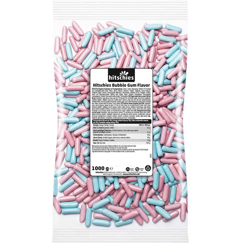 Hitschler Hitschies Bubble Gum 1000g MHD:30.11.25