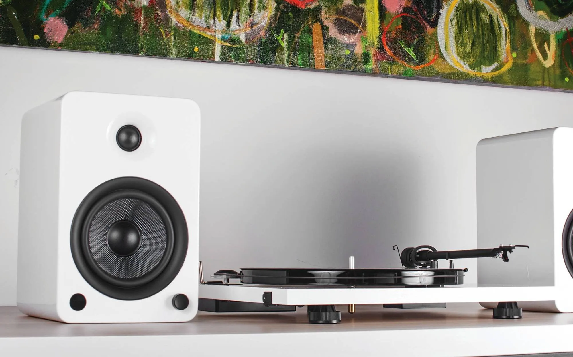 Kanto YU4 Blanc mat (la paire) Enceintes sans fil hi-fi