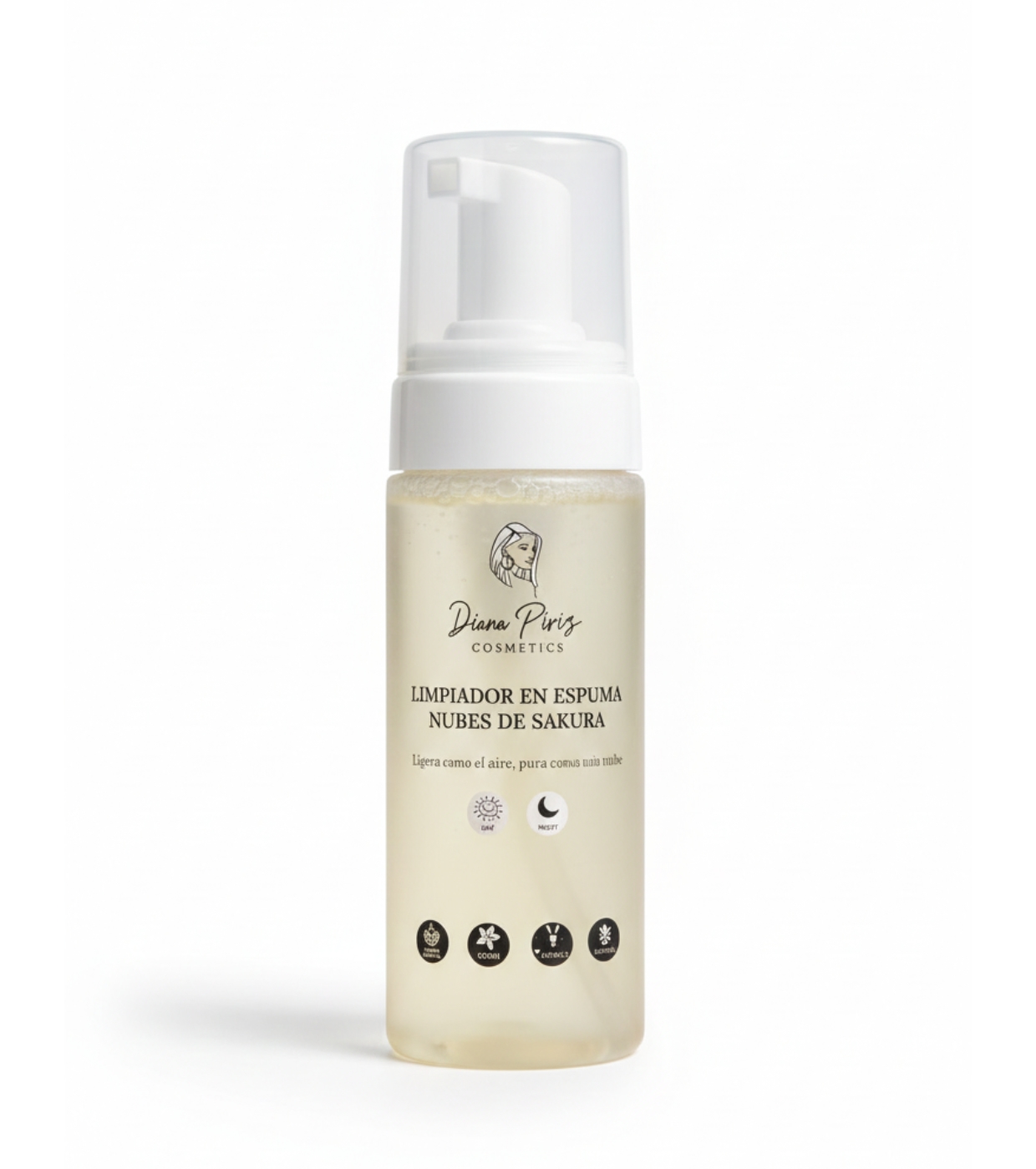 Diana Piriz Cosmetics - Espuma de Limpeza Sakura Clouds