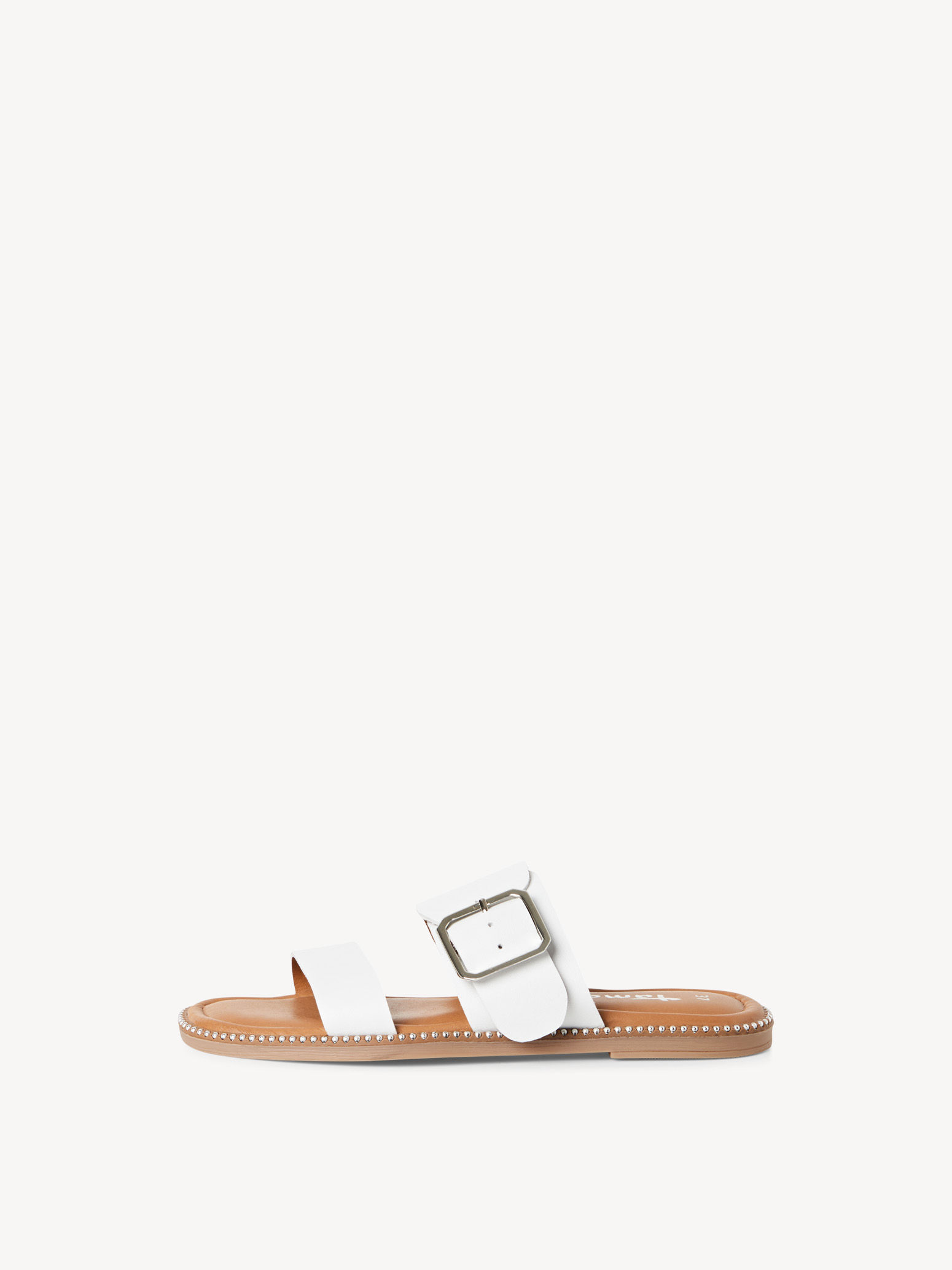 Leren Slipper - wit