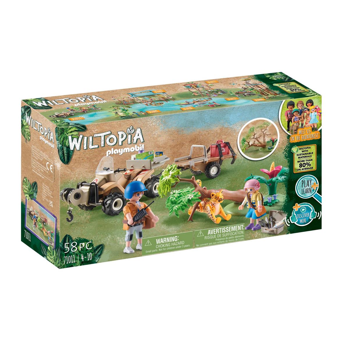 Quad de secours pour animaux