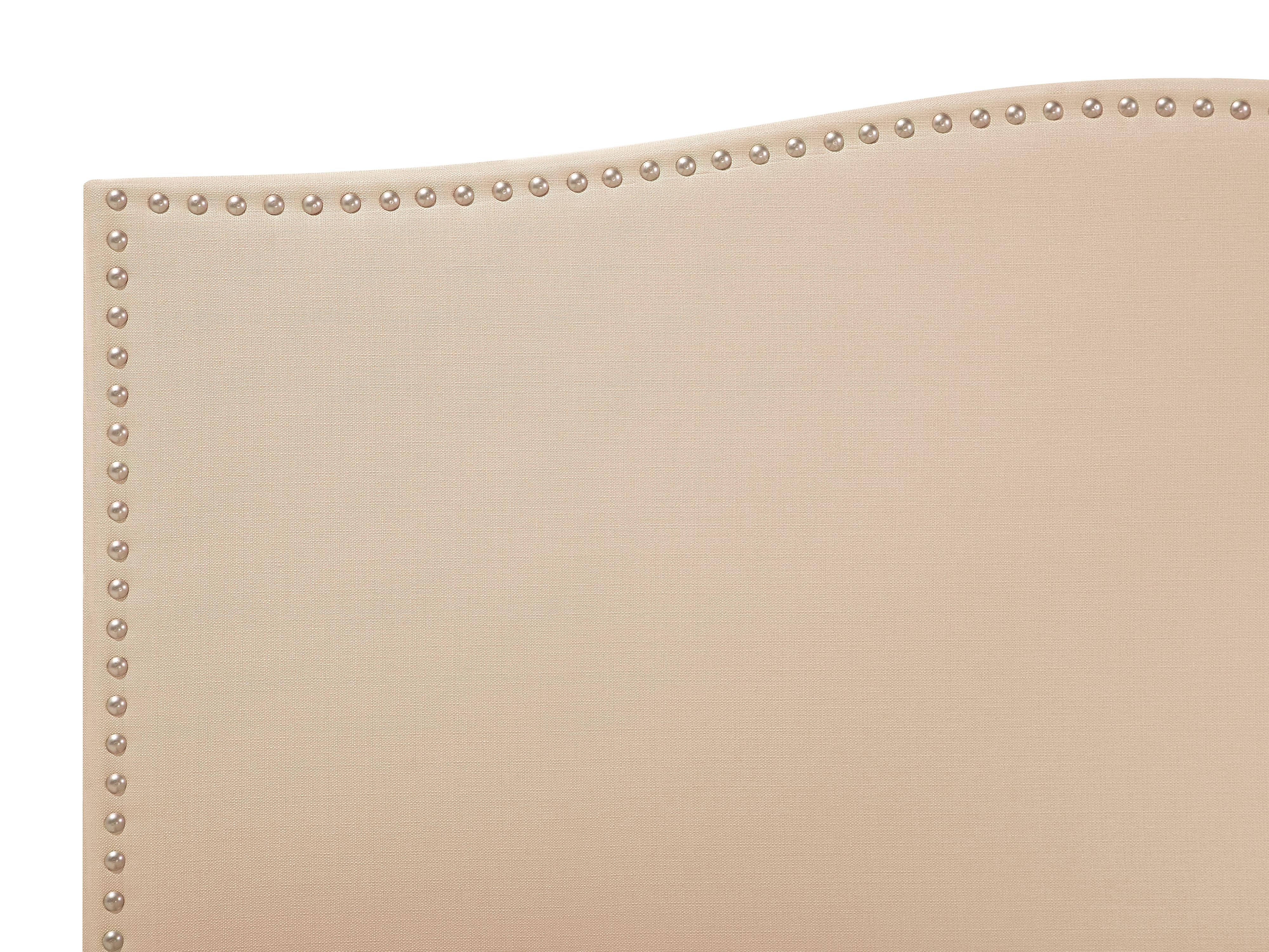 Bed met opbergladen Stof MONTPELLIER 180 x 200 cm Beige