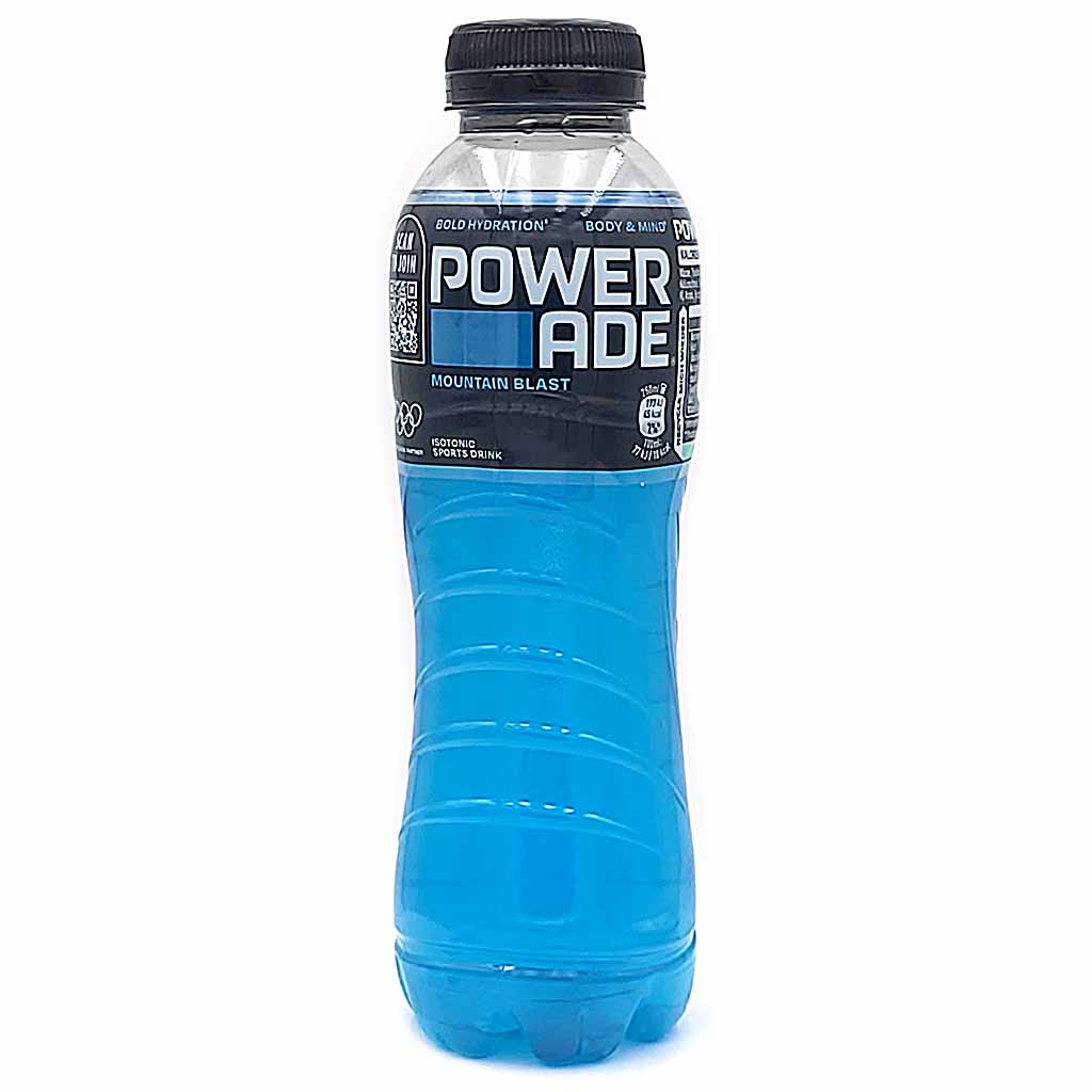 12x Powerade Sports Mountain Blast á 500ml=6L MHD:31.7.25