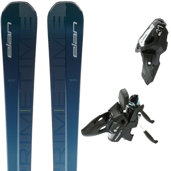 Pack ski ELAN PRIMETIME 44+ PS + ELX 11.0 GW SHIFT DARK BLUE