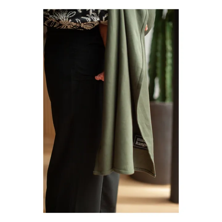 Mama Hangs Sling en coton bio | Vert olive