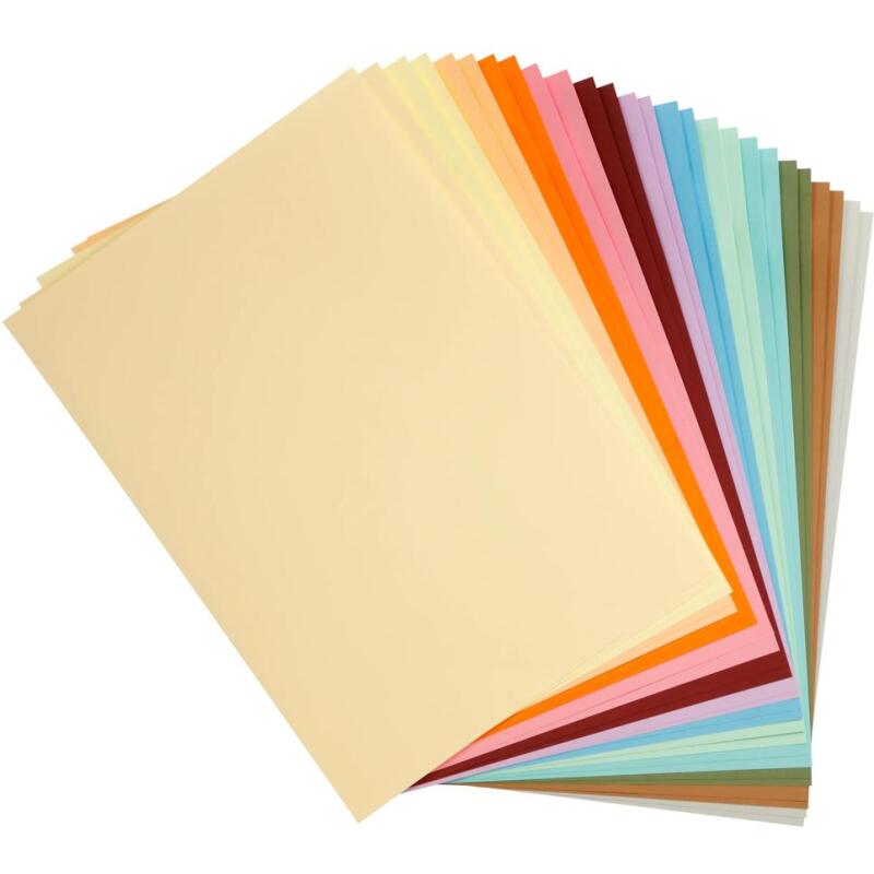 Maya paquet 25F 50x70cm 270g - Assortiment pastel