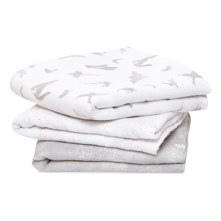 aden + anais Musy langes Map The Stars - Set de 2 | Gris clair
