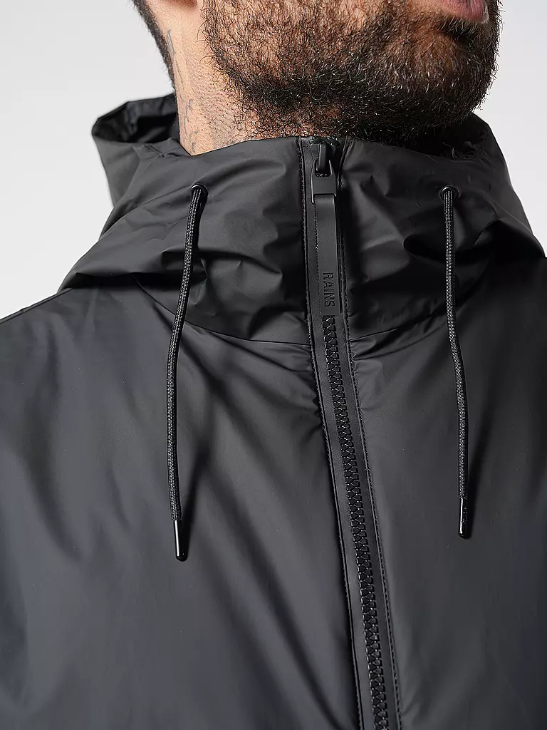 RAINS Regenjacke LOHJA schwarz