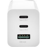 Adaptateur USB High Speed Charger, 65 W, blanc