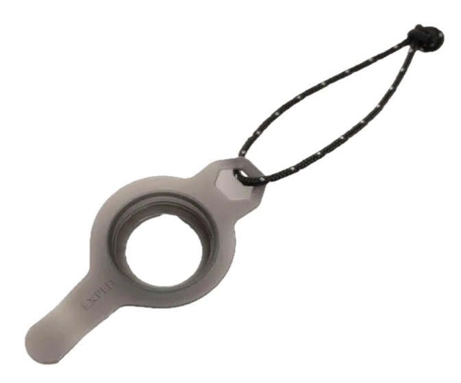 Exped Flat Valve Adapter Charcoal Grey