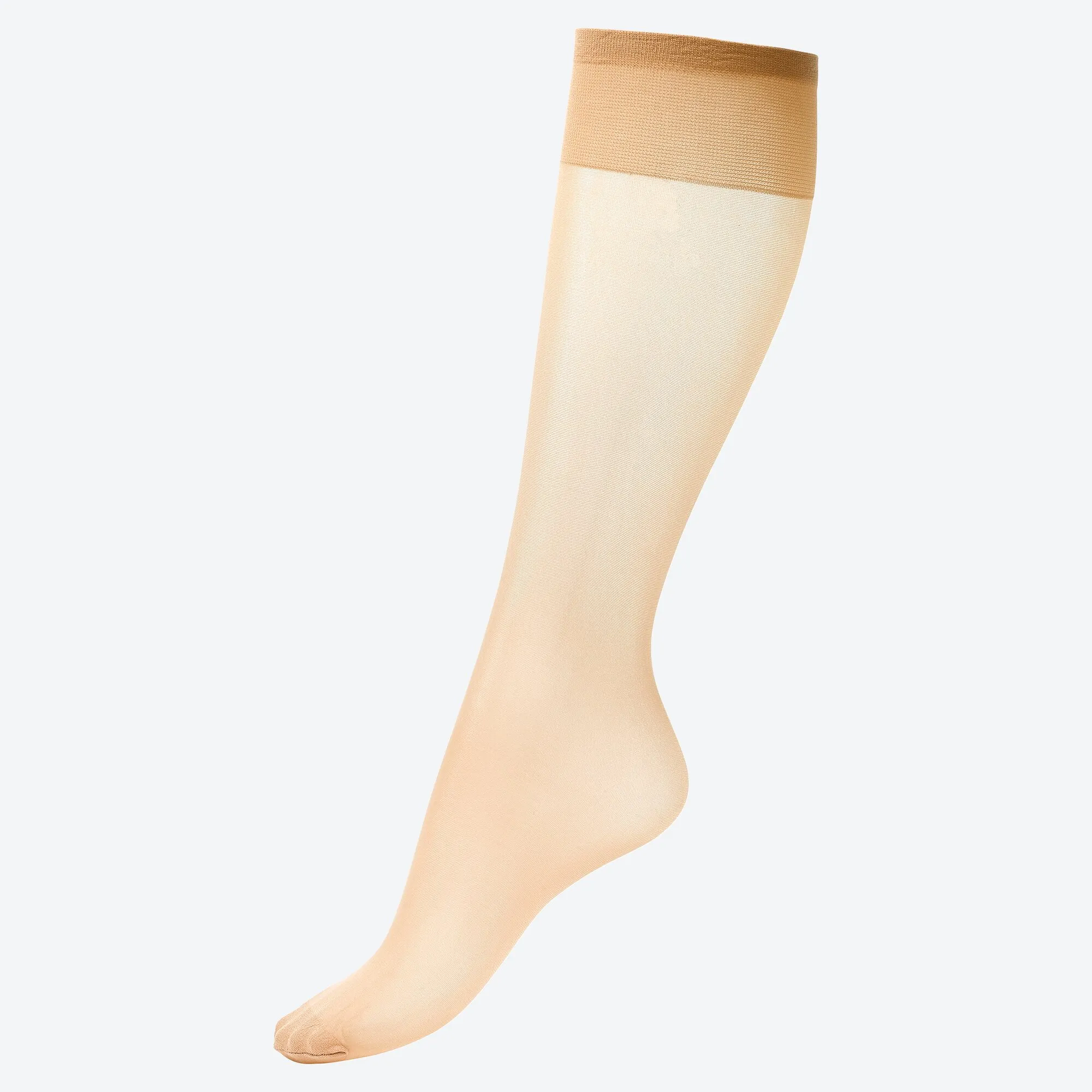 Damen-Stützkniestrümpfe, 20 DEN, 2er-Pack