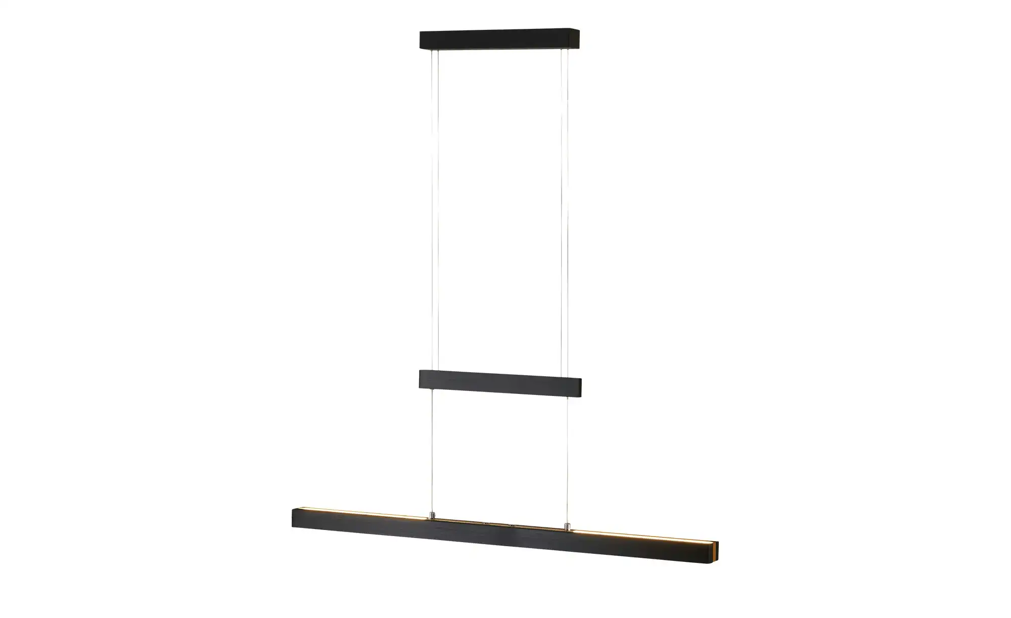 Trio LED-Pendelleuchte, schwarz mit Up & Down Light