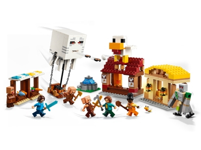 LEGO De Ghast-ballon aanval op het dorp (21273)
