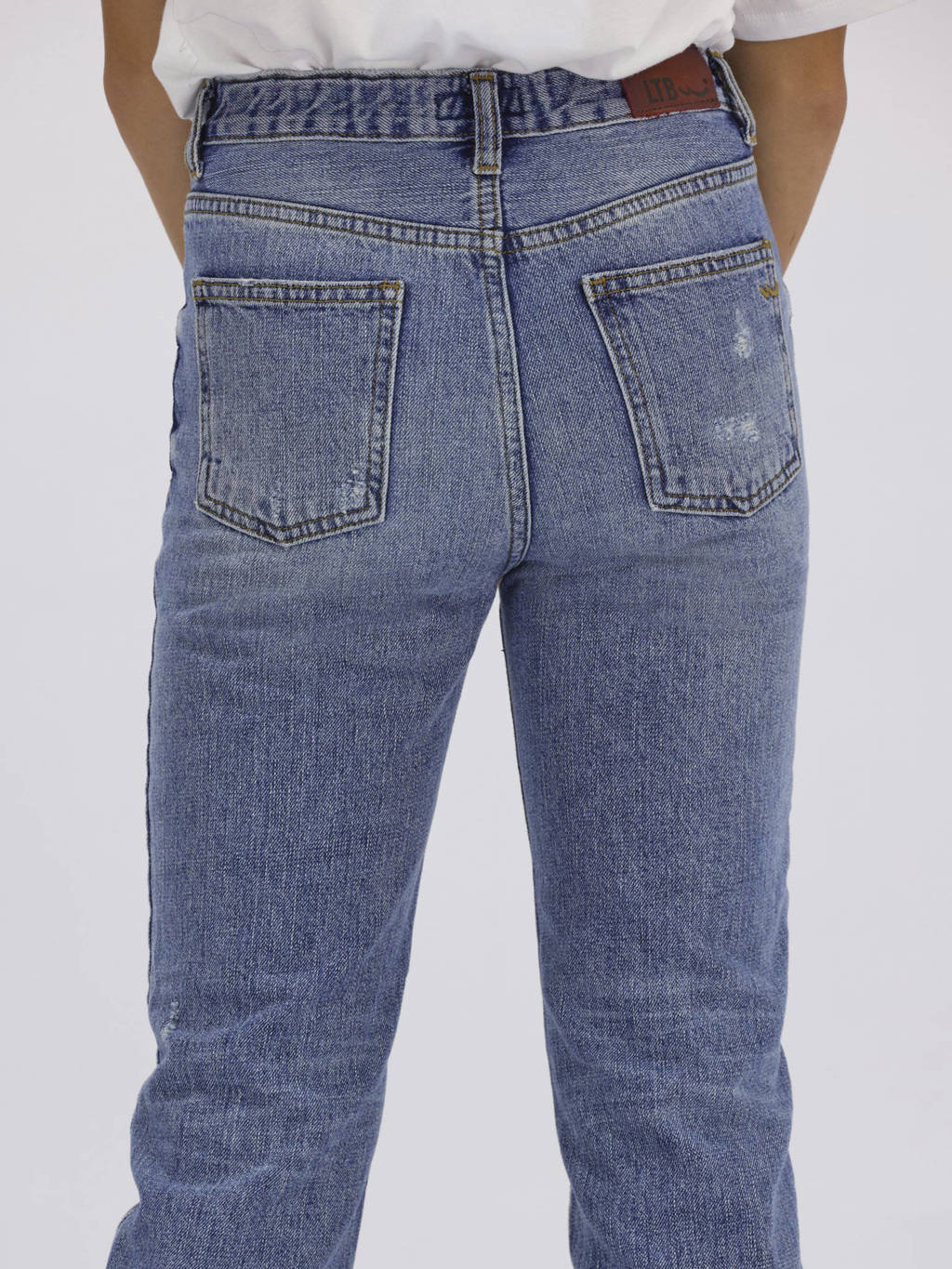 LTB high waist straight fit jeans Oliva G eliava wash