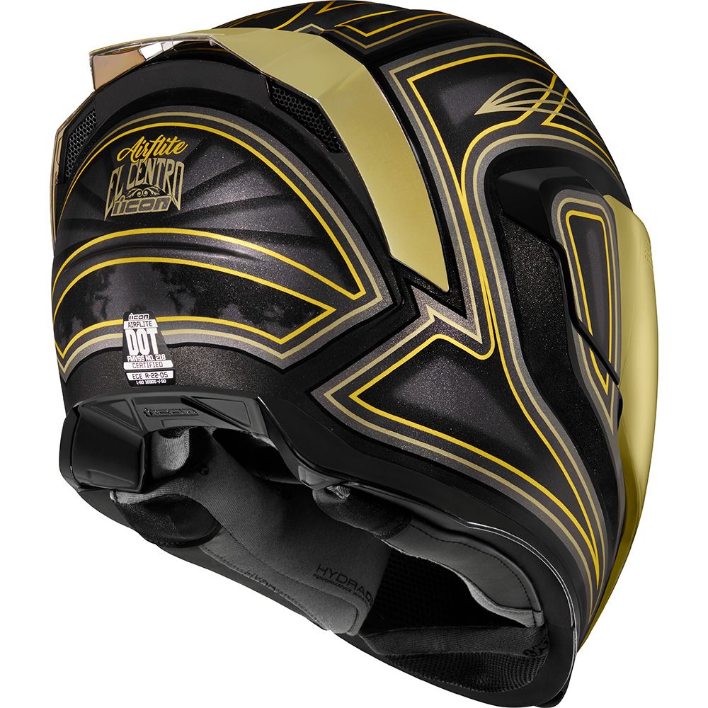 Icon - Casque Airflite El Centro™ Noir / Or