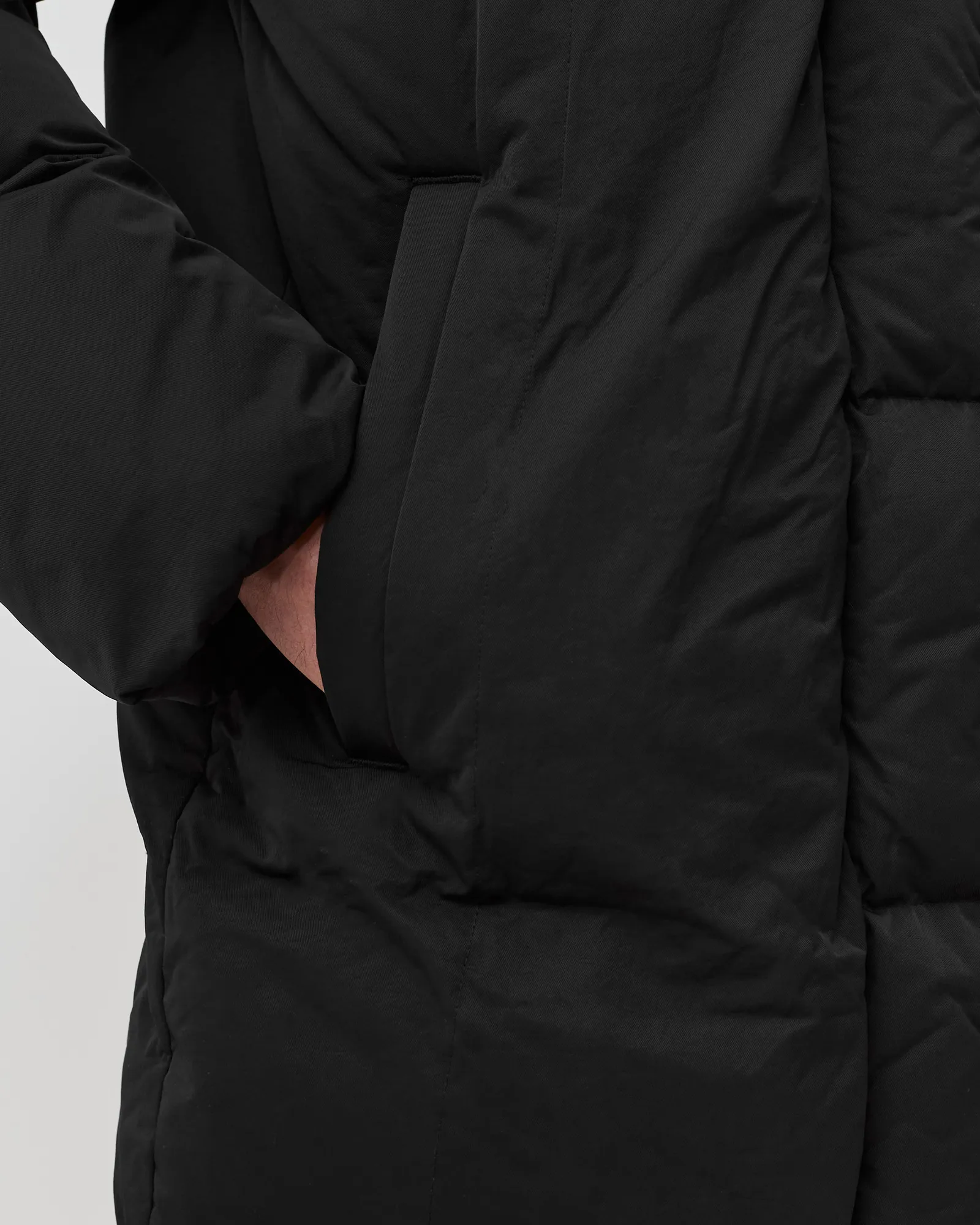 BSTN Brand Long Puffer Coat