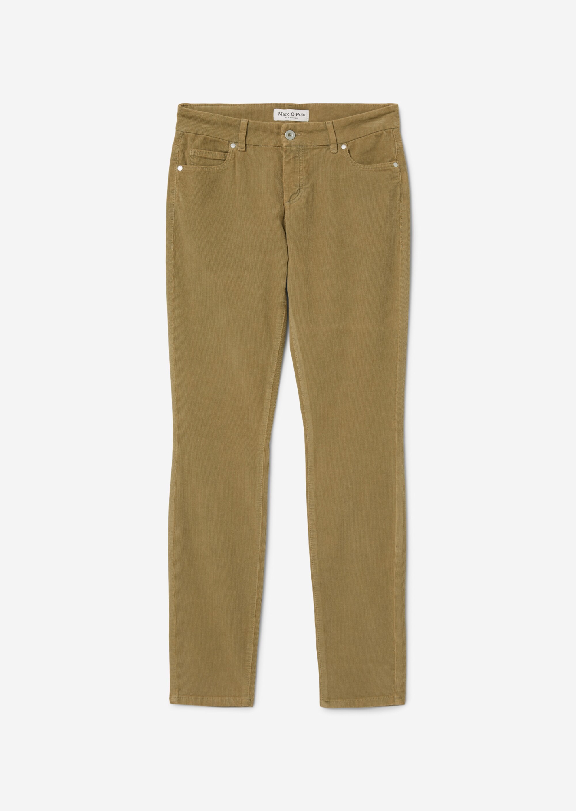 Cordhose Modell ALBY slim aus Organic Cotton-Stretch