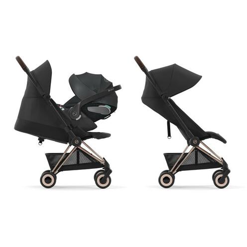 Poussette Coya Matt Black - Leaf Green - CYBEX